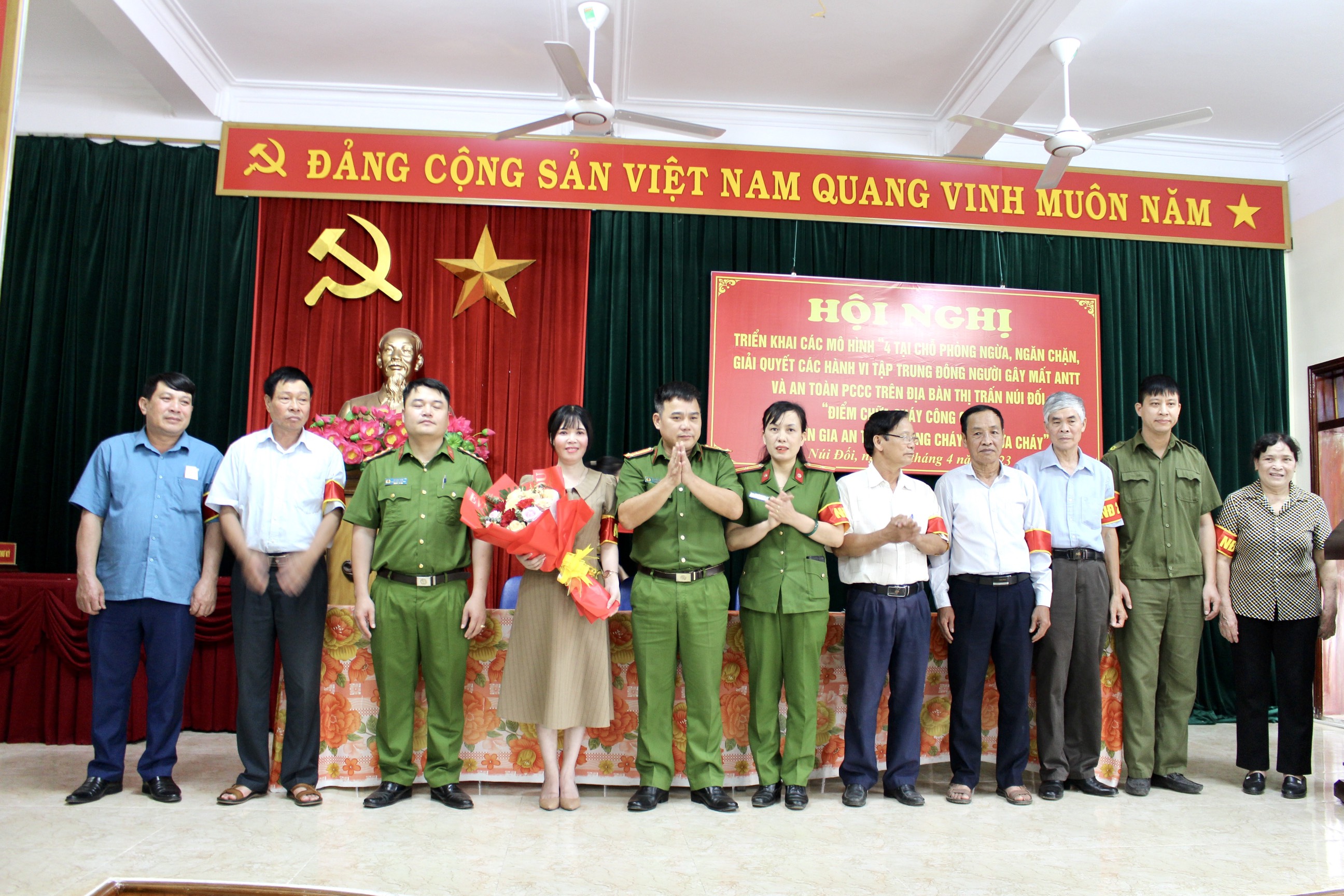 Thị trấn Núi Đối (huyện Kiến Thụy): Triển khai các mô hình bảo đảm ANTT và PCCC